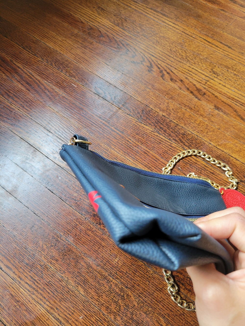 St. Louis Cardinals Purse Tote Bag Blue Navy Mother's Faux Leather SGA 2022 - Picture 13 of 16